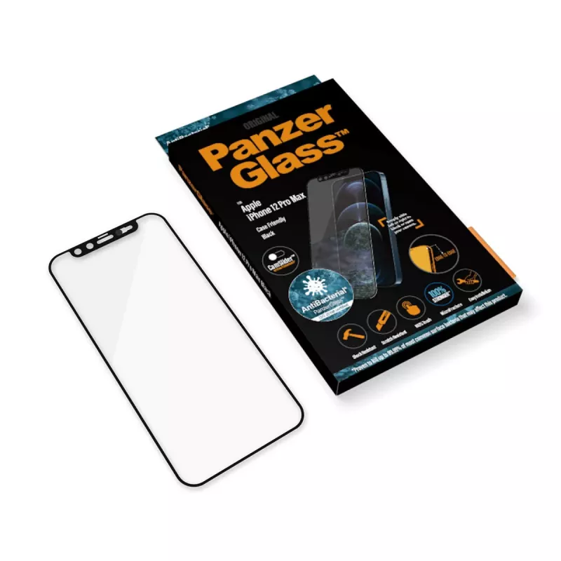 PanzerGlass ® CamSlider® μεμβράνη προστασίας οθόνης iPhone 12 Pro Max | Χωρίς πλαίσιο