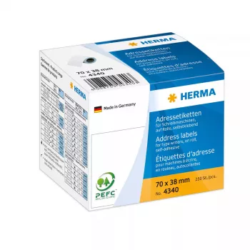 Ετικέτες διευθύνσεων για γραφομηχανές HERMA 4340