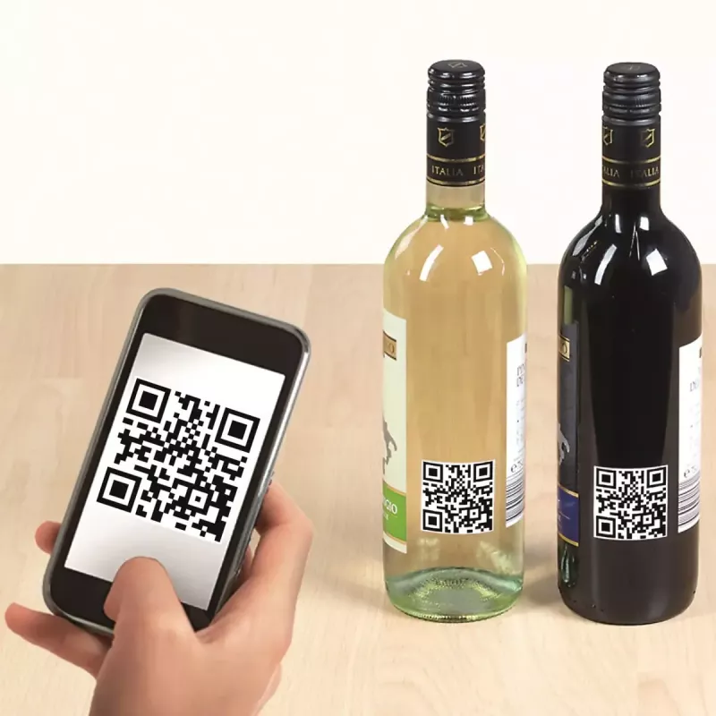 Ετικέτες QR-Code HERMA 9642 A4 40x40 mm τετράγωνες λευκό χαρτί