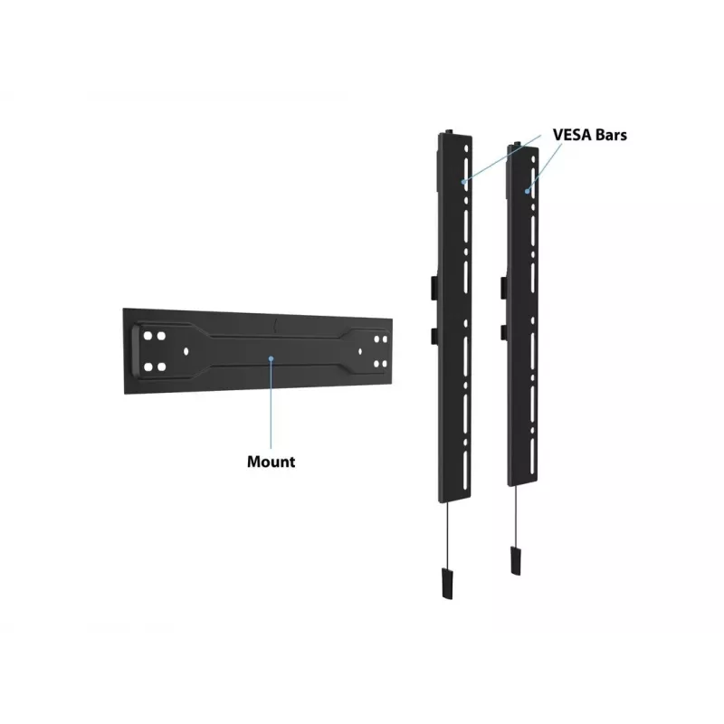Multibrackets M VESA βάση τοίχου Super λεπτή Fixed 400 MAX