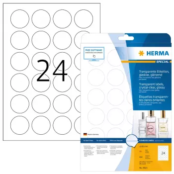 Αυτοκόλλητη ετικέτα εκτυπωτή HERMA 8023 A4 Ø 40 mm