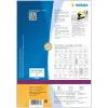 Αυτοκόλλητες ετικέτες εκτυπωτή HERMA ετικέτες CD Maxi A4 Ø 116 mm