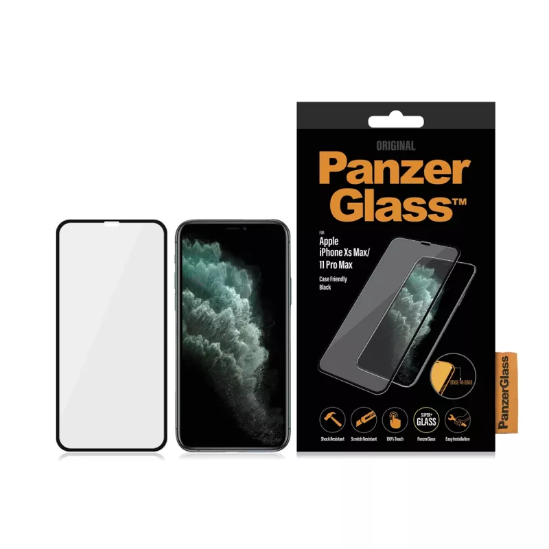 PanzerGlass® μεμβράνη προστασίας οθόνης iPhone 11 Pro Max | Xs Max | Edge-to-Edge