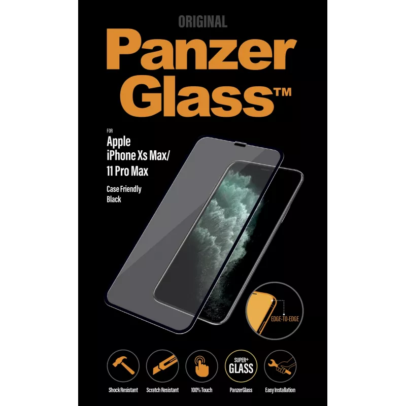 PanzerGlass® μεμβράνη προστασίας οθόνης iPhone 11 Pro Max | Xs Max | Edge-to-Edge