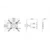 Multibrackets M VESA Flexarm M Full Motion Single 20 kg 32-55 ίντσες