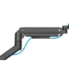 Equip βάση οθόνης γραφείου Heavy-Duty 17 inch-49 inch, μαύρο