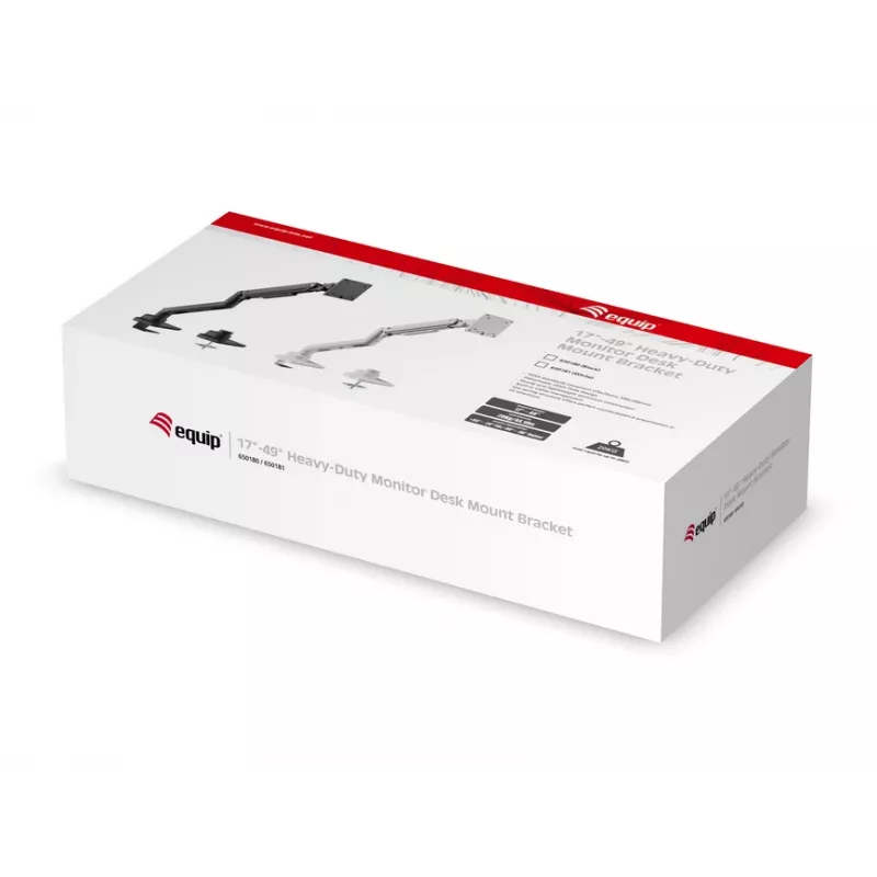 Equip βάση οθόνης γραφείου Heavy-Duty 17 inch-49 inch, μαύρο