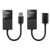 Lindy 60m USB 1.1 Cat.6 Extender Basic, πομποδέκτης δικτύου, 60 m, 12 Mbit/s, Cat5e, Cat6, μαύρο, πλαστικό