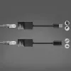 Lindy 60m USB 1.1 Cat.6 Extender Basic, πομποδέκτης δικτύου, 60 m, 12 Mbit/s, Cat5e, Cat6, μαύρο, πλαστικό