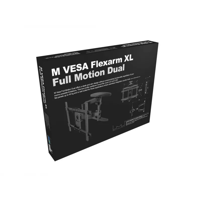 Βάση οθόνης Full Motion Dual Monitor Multibrackets M VESA Flexarm XL
