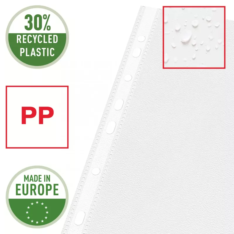 Esselte Quality Pocket A3 Οριζόντιο, 30 % ανακυκλωμένο πλαστικό από Pre-Consumer υλικό