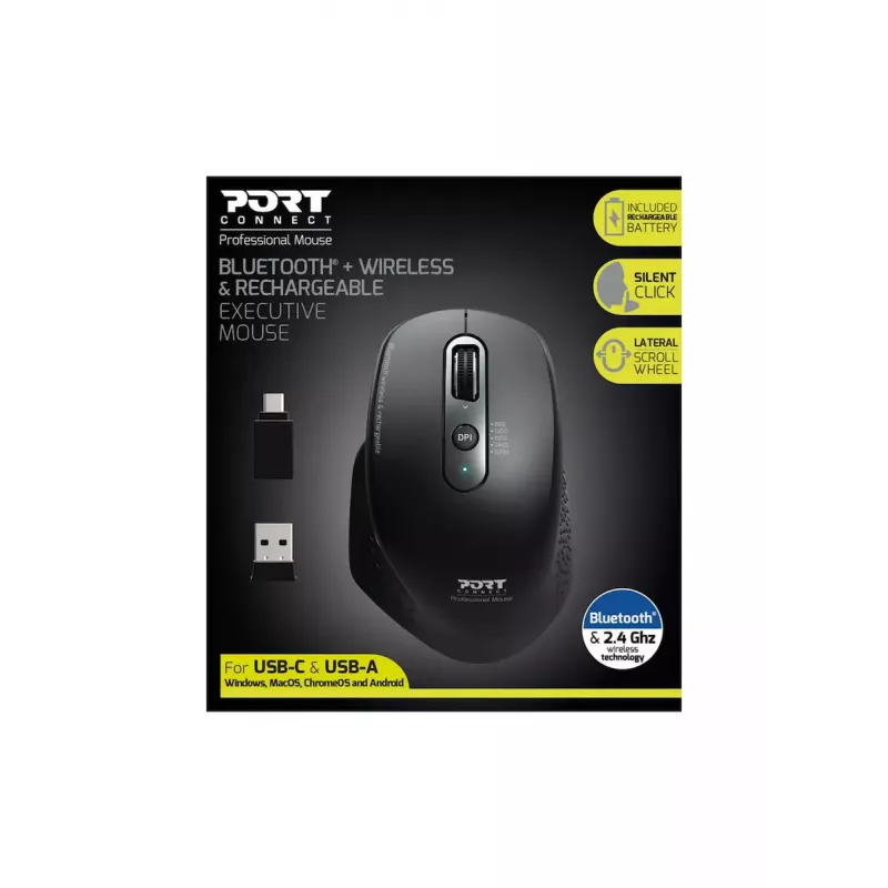 Ποντίκι Port Designs 900716 RF Wireless + Bluetooth