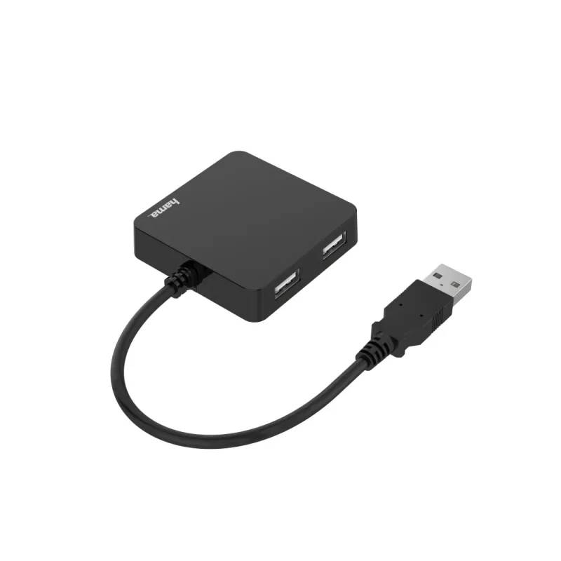 Hama 00200121 διανομέας USB 2.0, 4 θύρες, επιτραπέζιος