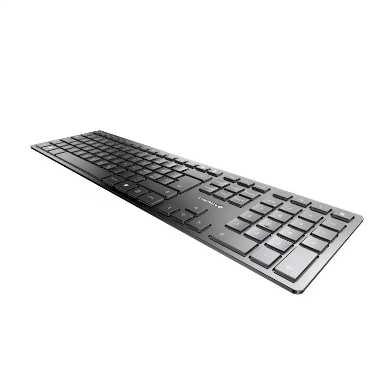 CHERRY KW 9100 λεπτό πληκτρολόγιο Universal RF Wireless + Bluetooth QWERTY Nordic μαύρο