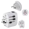 Hama World Travel Pro Light USB Τροφοδοτικό Universal Λευκό
