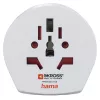 Hama World Travel Pro Light USB Τροφοδοτικό Universal Λευκό