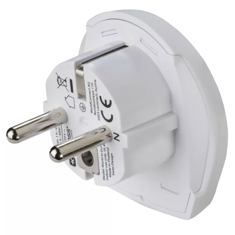 Hama World Travel Pro Light USB Τροφοδοτικό Universal Λευκό