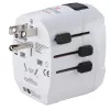 Hama World Travel Pro Light USB Τροφοδοτικό Universal Λευκό