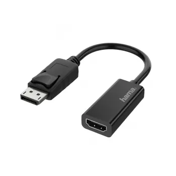 Hama 00200335 Καλώδιο βίντεο-αντάπτορας DisplayPort HDMI Μαύρο