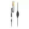 Hama HS-P100 V2 Headset Ενσύρματο Headband Γραφείο/Callcenter Μαύρο, Ασημί