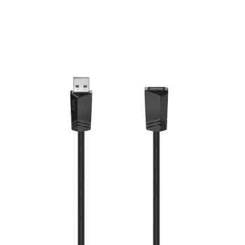 Hama 00200619 Καλώδιο USB USB 2.0 1,5 m USB A μαύρο