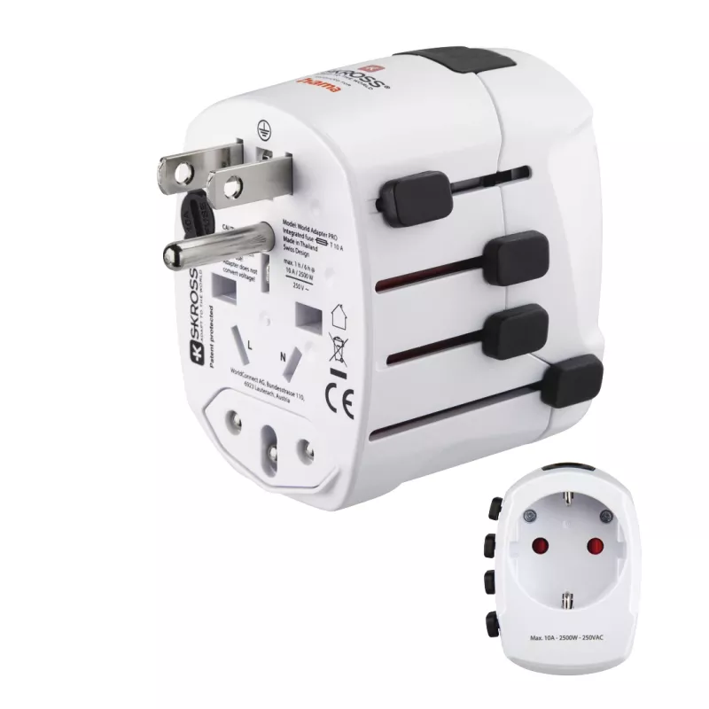 Hama World Travel Pro Τροφοδοτικό ταξιδιού universal λευκό