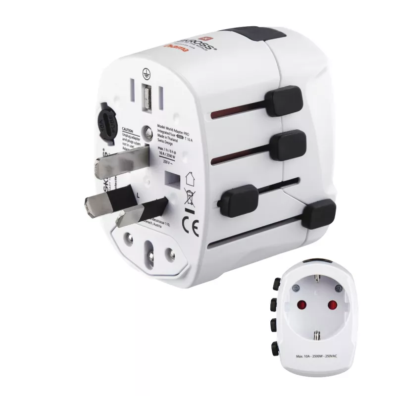Hama World Travel Pro Τροφοδοτικό ταξιδιού universal λευκό