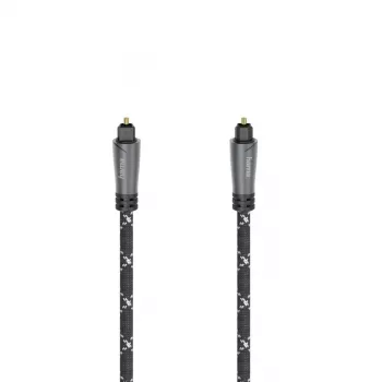 Hama 00205139 Καλώδιο ήχου 1,5m TOSLINK βύσμα αρσενικό σε βύσμα αρσενικό μαύρο