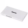 Hama Αναγνώστης πολλαπλών καρτών USB 3.0, SD/microSD/CF/MS, λευκό
