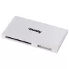 Hama Αναγνώστης πολλαπλών καρτών USB 3.0, SD/microSD/CF/MS, λευκό