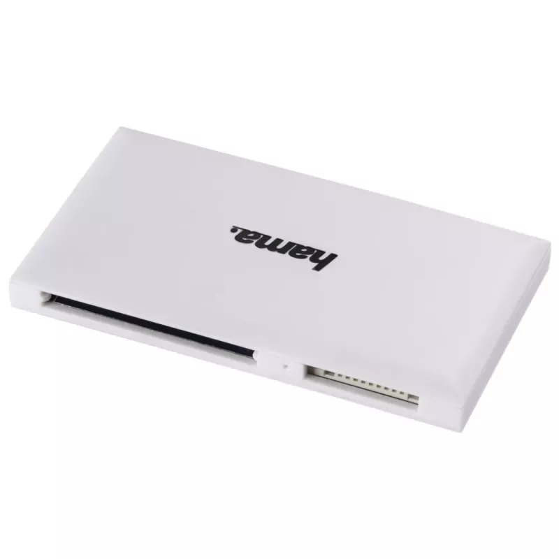 Hama Αναγνώστης πολλαπλών καρτών USB 3.0, SD/microSD/CF/MS, λευκό