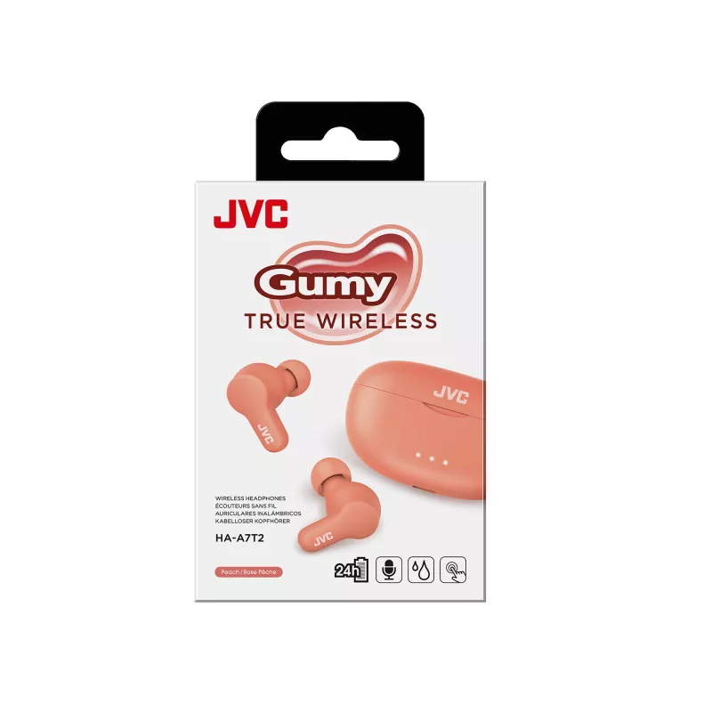 JVC Gumy TWS Stix Ακουστικά ροζ