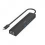 Hama 00200144 hub διασύνδεσης USB 3.2 Gen 1 (3.1 Gen 1) Type-C 5000 Mbit/s μαύρο
