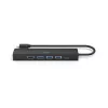 Hama 00200144 hub διασύνδεσης USB 3.2 Gen 1 (3.1 Gen 1) Type-C 5000 Mbit/s μαύρο
