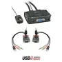 Lindy 2 Θυρών VGA, USB 2.0 & Audio Καλώδιο KVM Switch