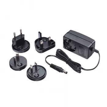 Lindy 12VDC 1,25A τροφοδοτικό Multi-Country, 5,5/2,1mm, 100-240 V, 50/60 Hz, 15 W, 12 V, AC-to-DC, 1,25 A