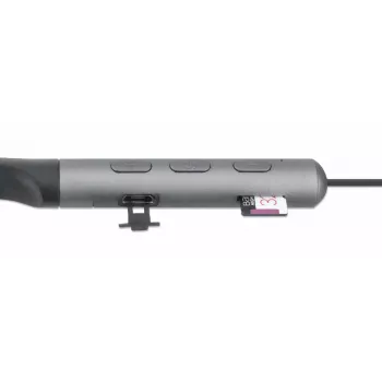 Manhattan Bluetooth In-Ear Headset με λωρίδα λαιμού, μικρόφωνο, ενσωματωμένα χειριστήρια, ανθεκτικό στον ιδρώτα, με ηχομόνωση, 5 ώρες χρήσης, μέγιστη εμβέλεια 10 m, υποδοχή κάρτας MicroSD, Bluetooth v5.0, καλώδιο φόρτισης USB-A περιλαμβάνεται, τρία χρόνια εγγύηση