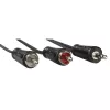 Hama 00205109 καλώδιο ήχου 0,75 m 3,5 mm 2 x Cinch μαύρο