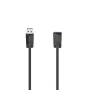 Hama 00200628 καλώδιο USB 1,5 m USB A μαύρο