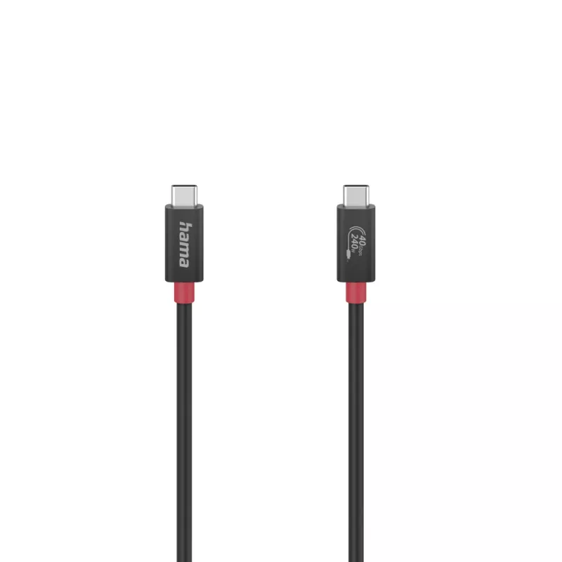 Hama 00200779 καλώδιο USB USB4 Gen 3x2 1 m USB C μαύρο
