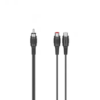 Hama 00205183 καλώδιο ήχου Cinch 2 x Cinch μαύρο
