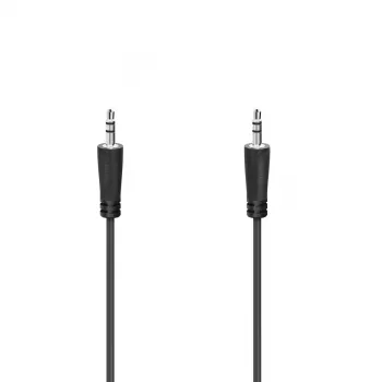 Hama 00205116 καλώδιο ήχου 5 m 3,5mm μαύρο