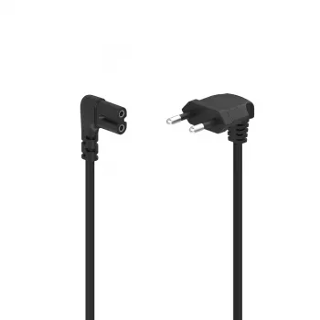 Hama 00223282 καλώδιο τροφοδοσίας μαύρο 1,5 m υποδοχή C7 θηλυκή