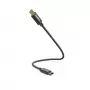 Hama 00201604 καλώδιο USB USB 2.0 0,2 m USB C μαύρο