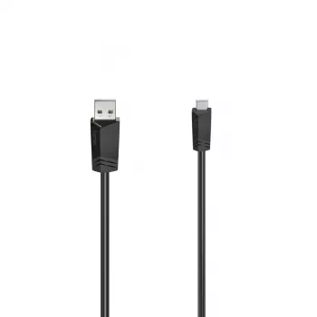 Hama 00200606 Καλώδιο USB USB 2.0 1,5 m Mini-USB B USB A μαύρο
