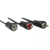 Hama 00205111 Καλώδιο ήχου 3 m 3,5mm 2 x RCA μαύρο