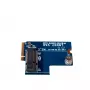 Shuttle Πλακέτα προσαρμογέα για κάρτα WLAN για Edge-PCs EN01J3/EN01J4 Κάρτες διασύνδεσης/Προσαρμογείς Εσωτερικό M.2