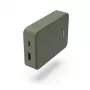 Hama Colour 10 Power Pack, 10000 mAh, 2 έξοδοι: USB-C, USB-A, πράσινο