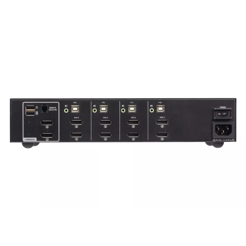 ATEN 4-Port USB DisplayPort Dual Display Secure KVM Switch (PSD PP v4.0 συμβατό)