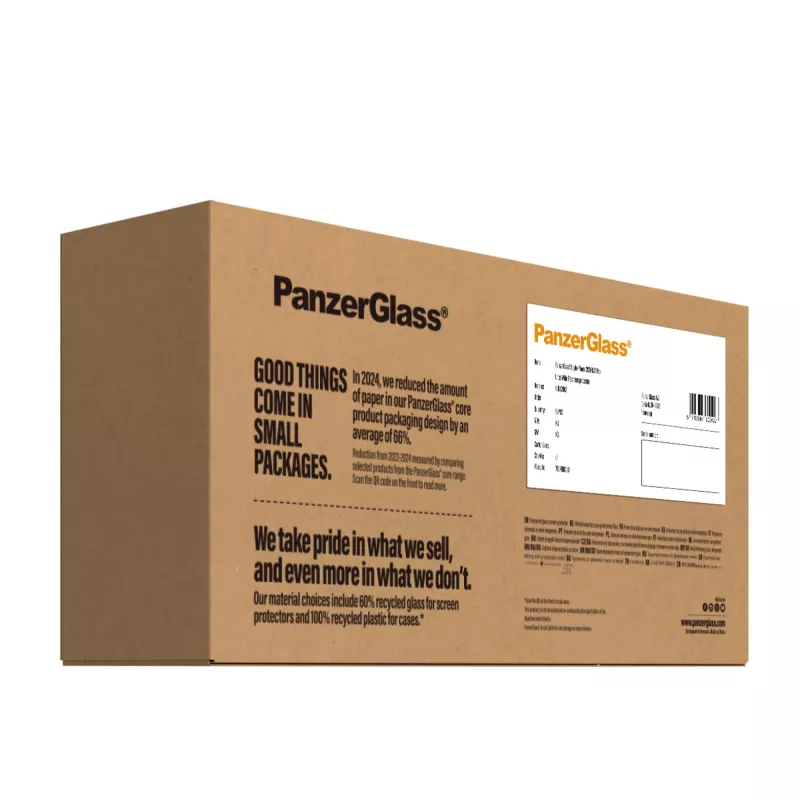 PanzerGlass ® Μεμβράνη προστασίας οθόνης iPhone 16 Pro | Ultra-Wide Fit | BULK